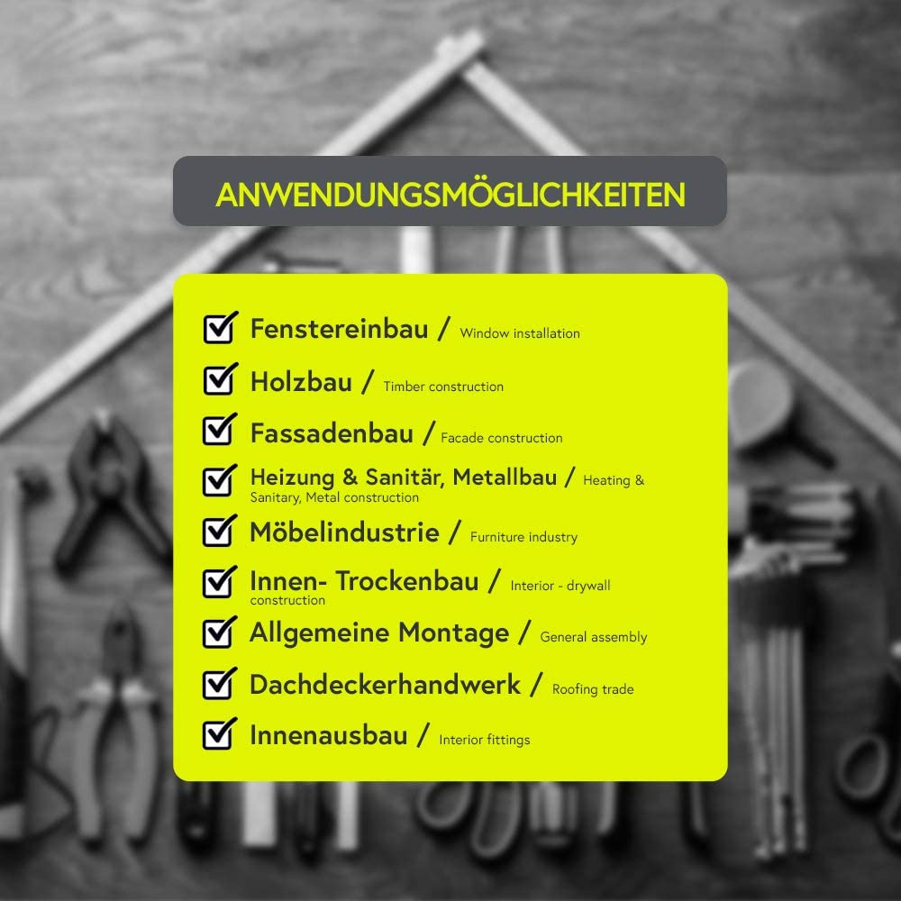 Verglasungsklötze Mix-Set 24mm | 600 Stück